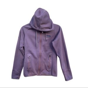 Purple Patagonia Zip Up Sweater Size Extra Small